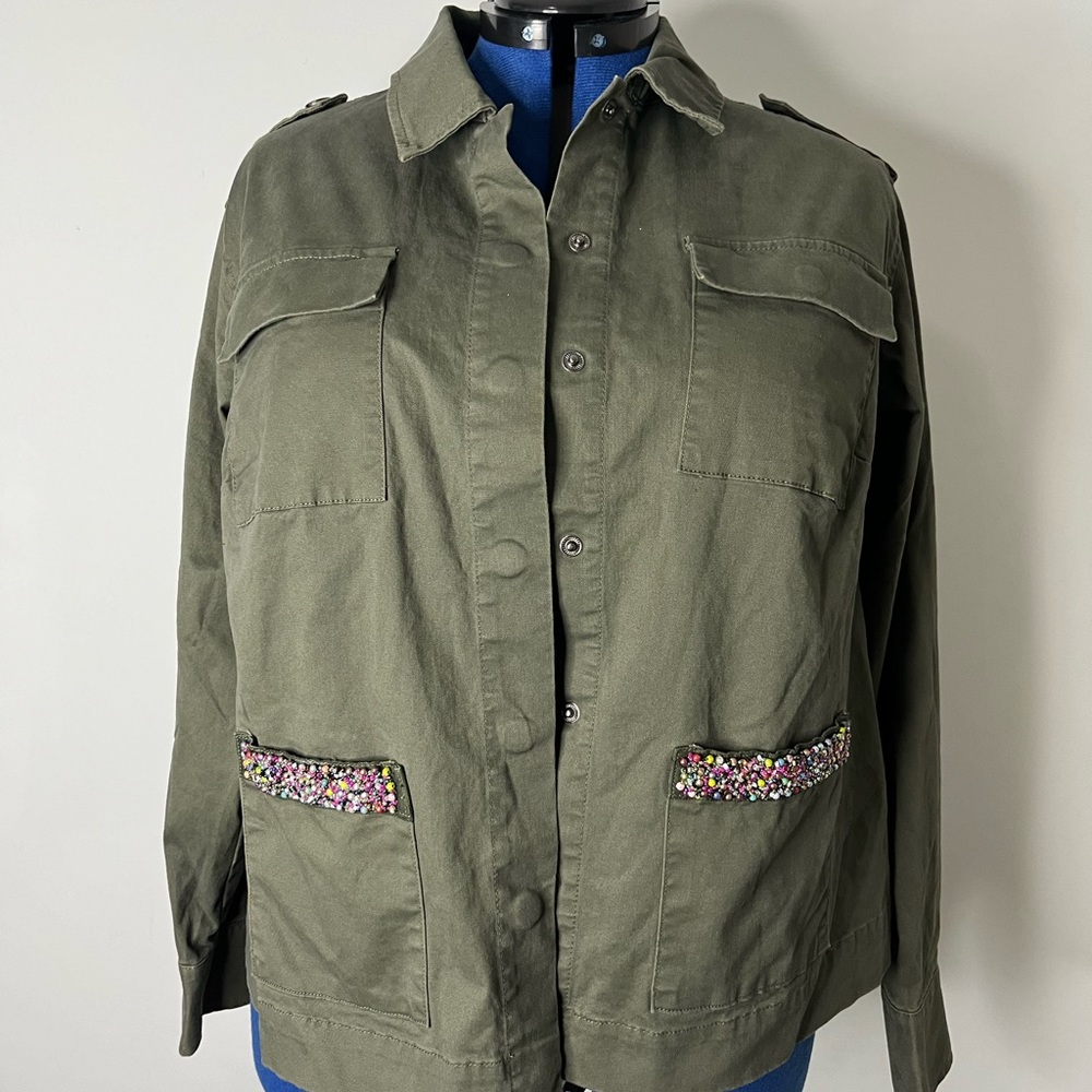 A n d spring jacket woman plus size 2 xl.  C